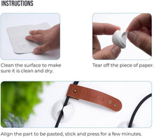 Load image into Gallery viewer, Blupebble Anchor One Desk Tidy Organizer Cable Clip ( 6pcs) | BP - ANCHORONE - Black - CVRGRM