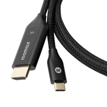 Load image into Gallery viewer, Momax Elite Link 4K USB - C to HDMI 2.0 cable 2M (DT3) - CVRGRM