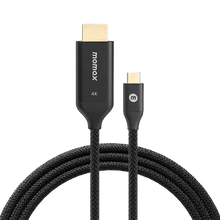 Load image into Gallery viewer, Momax Elite Link 4K USB - C to HDMI 2.0 cable 2M (DT3) - CVRGRM