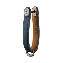 Load image into Gallery viewer, Orbitkey Crazy - Horse Leather Key Organiser - MARINE BLUE - CVRGRM