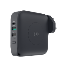 Load image into Gallery viewer, Powerology Magsafe Wall Charger 10000mAh PD 20W - Black - CVRGRM