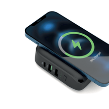 Load image into Gallery viewer, Powerology Magsafe Wall Charger 10000mAh PD 20W - Black - CVRGRM