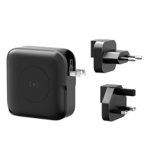 Load image into Gallery viewer, Powerology Magsafe Wall Charger 10000mAh PD 20W - Black - CVRGRM