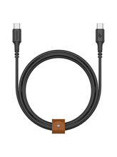 Load image into Gallery viewer, Blupebble Power Flow USB - C to USB - C 60watts Cable (2m) - Black - CVRGRM