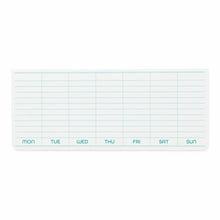 Load image into Gallery viewer, Penco Sticky Memo Pad Weekly - White
