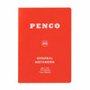 Penco Soft PP Notebook A5 Ruled - Red