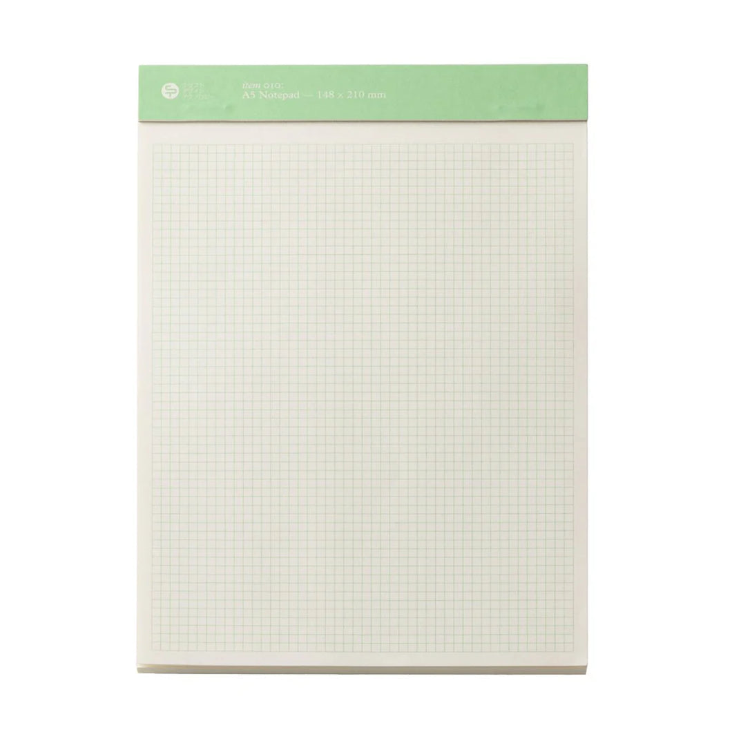 CDT A5 Notepad - Pale Green