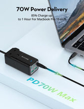 Load image into Gallery viewer, RAVPower75W Power Strip 6 Ports + Travel Adapter
