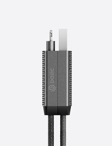 Bazic GoCharge AluCable 100CM USB-C + Lightning + USB-A (1meter)