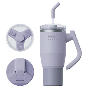 Brave TempGuard Travel Mug Thermal Tumbler Hot & Cold Retention 950ml/32oz