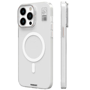 Youngkit Hermit Bracket Magsafe Case for iPhone 14 Pro - Clear