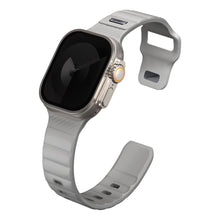 Load image into Gallery viewer, UNIQ Stride FKM Rubber Apple Watch Strap 49/45/44/42mm - Grey
