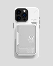 Load image into Gallery viewer, Aulumu A15 Vegan Leather Case  | Cooling Window |Magsafe| for iPhone 15 Pro-White
