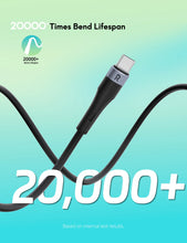 Load image into Gallery viewer, RAVPOWER Charge &amp; Sync 60W Silicone USB-C to USB-C Cable 1.2M
