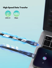 Load image into Gallery viewer, RAVPOWER Charge &amp; Sync 60W Silicone USB-C to USB-C Cable 1.2M
