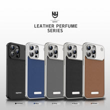 Load image into Gallery viewer, NJOYNY Leather Metal Case for iPhone 16 Pro Max
