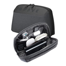 Load image into Gallery viewer, Brave BTP-02 Travel Pouch | Electronic Organizer Storage Bag | Water-Resistant Shockproof Organizer Pouch - Black
