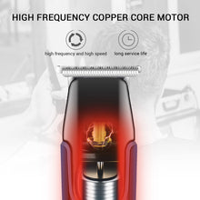 Load image into Gallery viewer, BRAVE Men's Hair Trimmer | Cordless Grooming Kit with T-Blade - Black
