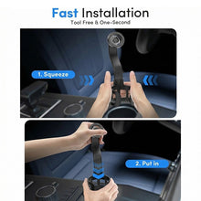 Load image into Gallery viewer, BRAVE BHL-58 Magnetic Cup Holder Phone Mount with N52 Magnets | 360° Rotation &amp; Adjustable Base | Universal Car Smartphone Holder – Black

