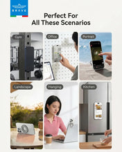 Load image into Gallery viewer, BRAVE BG-04 MagGrip 3-in-1 Magnetic Phone Grip &amp; Kickstand With N55 Magnets | 360° Rotating Double Ring Stand | MagSafe Compatible
