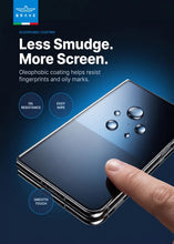 Load image into Gallery viewer, BRAVE Guard iPhone Duo Tempered Glass Screen Protector | 9H HD | Full Screen Coverage | Scratch Resistant | Bubble-Free Installation Kit - Clear
