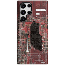 Load image into Gallery viewer, Youngkit Futuristic Circuit Samsung Galaxy s23 Ultra -Red
