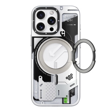 Load image into Gallery viewer, Youngkit Cyberpunk 360° Spin Magnetic Stand Case for iPhone 16 Pro Max
