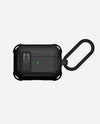 Aulumu A19 AirPods Pro Case (1st/2nd ) with Lock&Keychain-Black