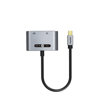 Load image into Gallery viewer, BLUPEBBLE MINI DISPLAYPORT TO HDMI +VGA 2-IN-1 ADAPTER (0.2meter)
