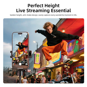 Vyvylabs Palm Super Mini Multifunctional Selfie Stick - Black