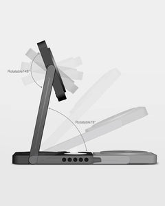 Aulumu M01 4-in-1 Folding Wireless Charging Station&Pad | MagSafe