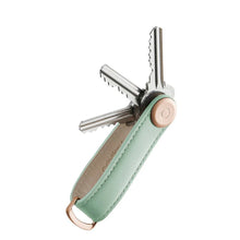 Load image into Gallery viewer, Orbitkey Key Organiser Leather- SAGE
