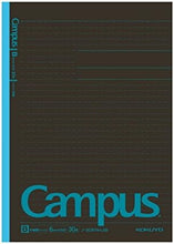 Load image into Gallery viewer, Kokuyo Campus Notebook Size B5 6mm Dotted Rule 30 Sheets - Dark
