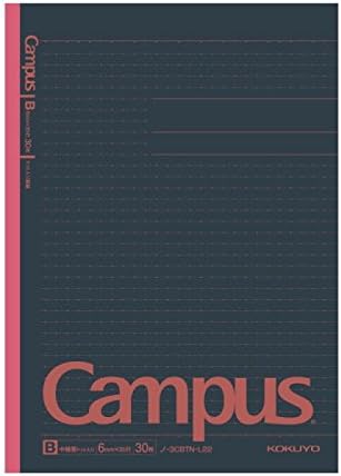 Kokuyo Campus Notebook Size B5 6mm Dotted Rule 30 Sheets - Dark