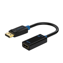Load image into Gallery viewer, BLUPEBBLE DISPLAYPORT TO HDMI ADAPTER|4K DP to HDMI Adapter- (0.2meter)
