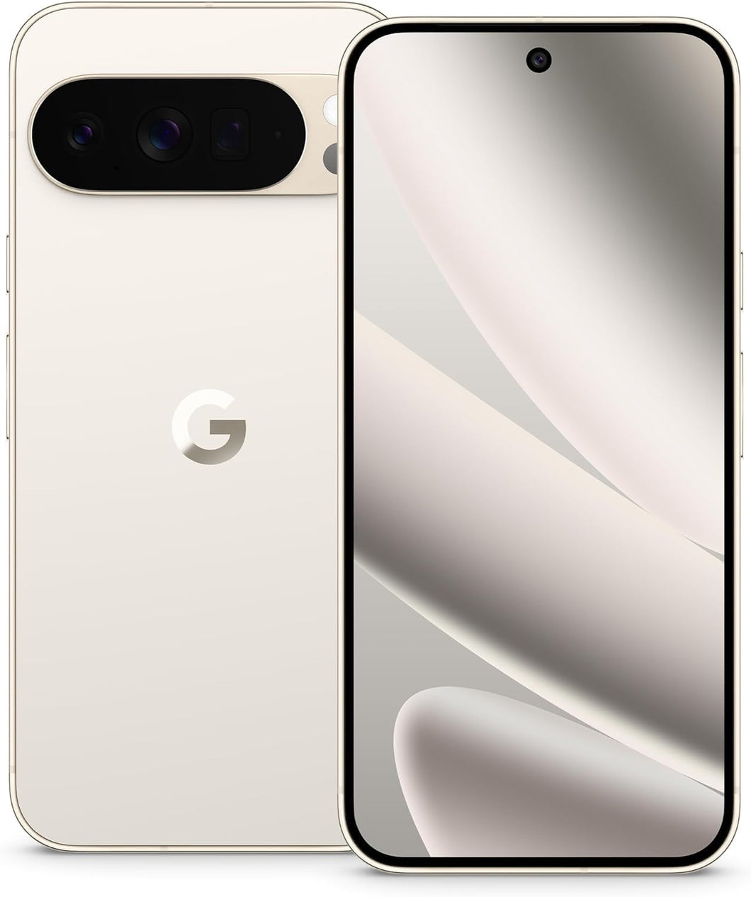 Google Pixel 10 Pro XL 5G Smartphone, 256GB Storage, 16GB RAM, Dual SIM Nano + eSIM, Porcelain