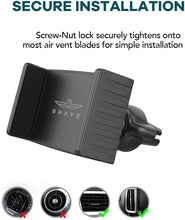 Load image into Gallery viewer, BRAVE Universal Car Mount Air-Vent &amp; Dashboard Mount
