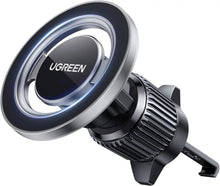 Load image into Gallery viewer, UGREEN MagSafe Car Phone Holder One-hand Auto Lock 360° Rotation - Black
