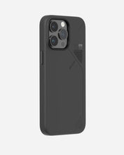 Load image into Gallery viewer, Aulumu A15 Vegan Leather Case  | Cooling Window |Magsafe| for iPhone 15 Pro- Black
