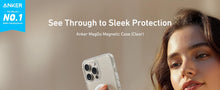 Load image into Gallery viewer, Anker Magnetic Clear Case for iPhone 15 Pro Max
