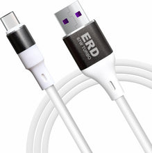 Load image into Gallery viewer, ERD 67W USB-A to USB-C Fast Charging Cable 1M - White

