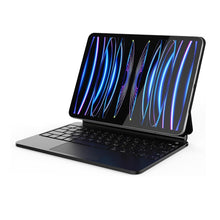 Load image into Gallery viewer, Blupebble Blupebble Magic Folio Detachable Magnetic Keyboard English and arabic for iPad Pro 6th Gen. (12.9 inches)
