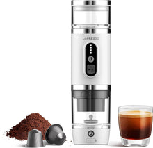 Load image into Gallery viewer, Lepresso 4 in 1 Portable Coffee Machine with Milk Frother - White
