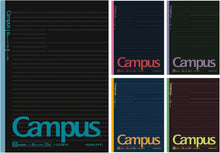 Load image into Gallery viewer, Kokuyo Campus Notebook Size B5 6mm Dotted Rule 30 Sheets - Dark
