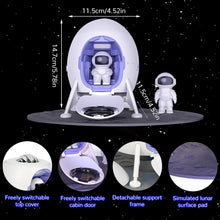 Load image into Gallery viewer, Astronaut Lander Indoor Galaxy Projector | Spacecraft Ceiling Projector Light with Remote Control | 2 Astronaut Toys Decoration
