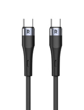 Load image into Gallery viewer, RAVPOWER Charge &amp; Sync 60W Silicone USB-C to USB-C Cable 1.2M
