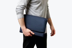 Laptop Caddy |14 inch - Navy (Leather Free)