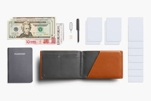 Travel Wallet - Caramel - RFID