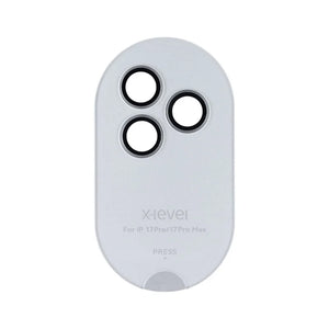 X-Level iPhone 17 Pro 6.3 & iPhone 17 Pro Max 6.9 AR-Spotlight Camera Lens Protector - Gray