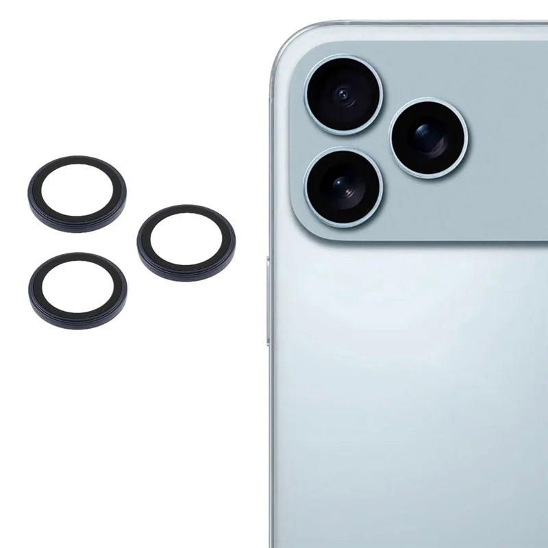X-Level iPhone 17 Pro 6.3 & iPhone 17 Pro Max 6.9 AR-Spotlight Camera Lens Protector - Blue